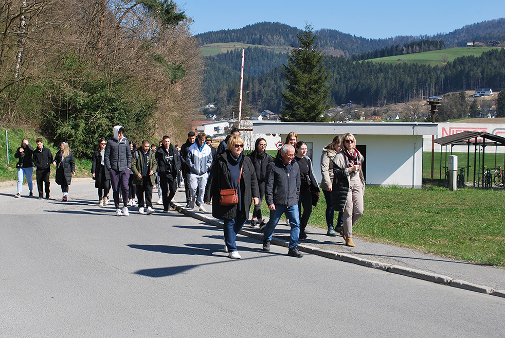 Predstavitev izvedenega ukrepa na Prevaljah Prevalje