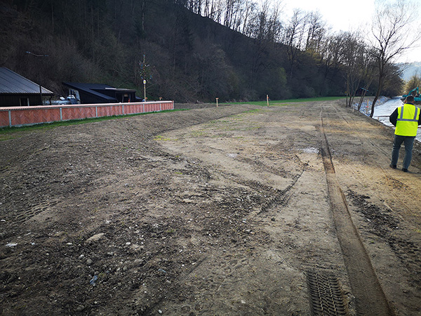 Gradnja protipoplavnih ureditev na Mislinji Gradnja protipoplavnih ureditev na Mislinji