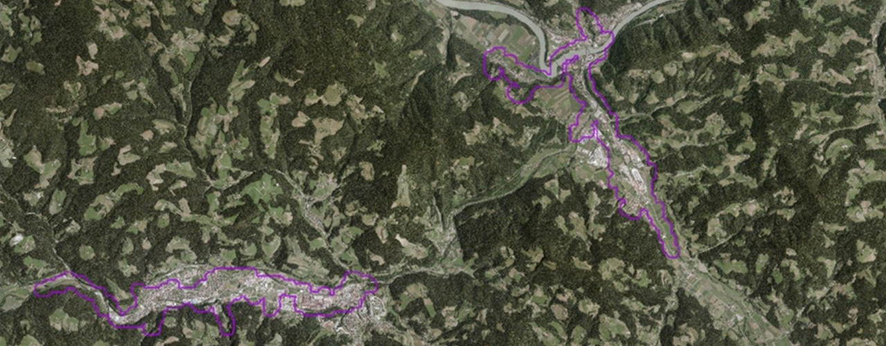Prikaz OPVP Prevalje - Ravne na Koroškem (levo) in OPVP Dravograd (desno) (AV, 2018) Slika 1: Prikaz OPVP Prevalje - Ravne na Koroškem in OPVP Dravograd (AV, 2018)