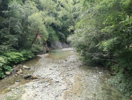 Reka Meža na Poljani Reka Meža