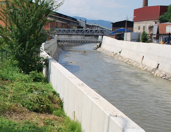 Slika 1: Ukrep Ravne na območju Železarne Ravne